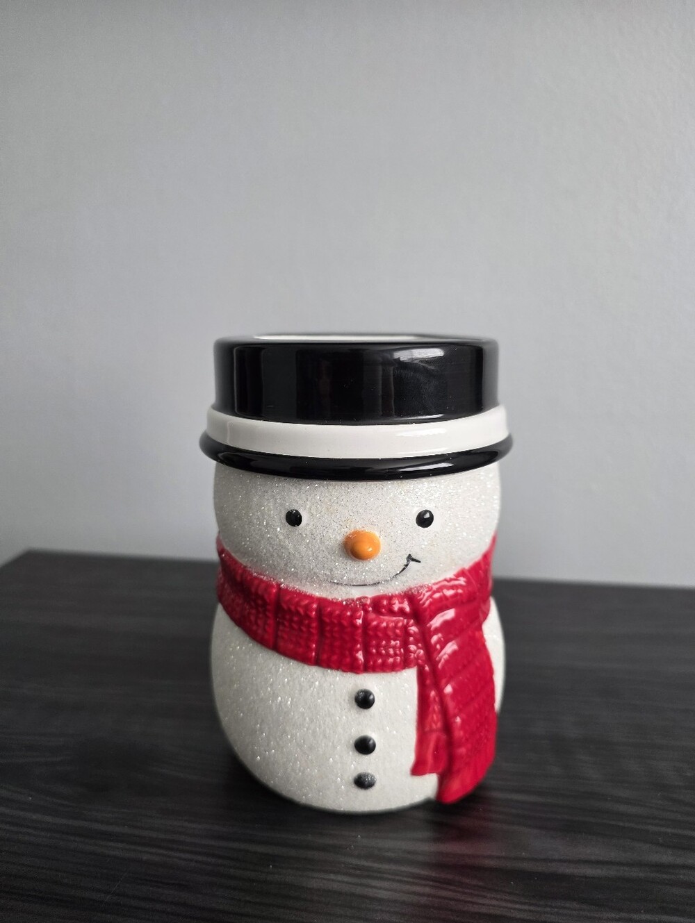 Christmas Snow Man Soap Holder
